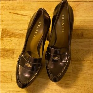 COACH Patent Leather - Bronze